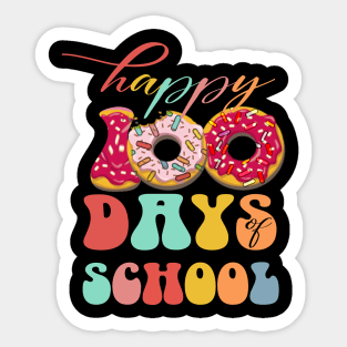 100th days of school girls boys Funny kindergarten Teachers Sticker